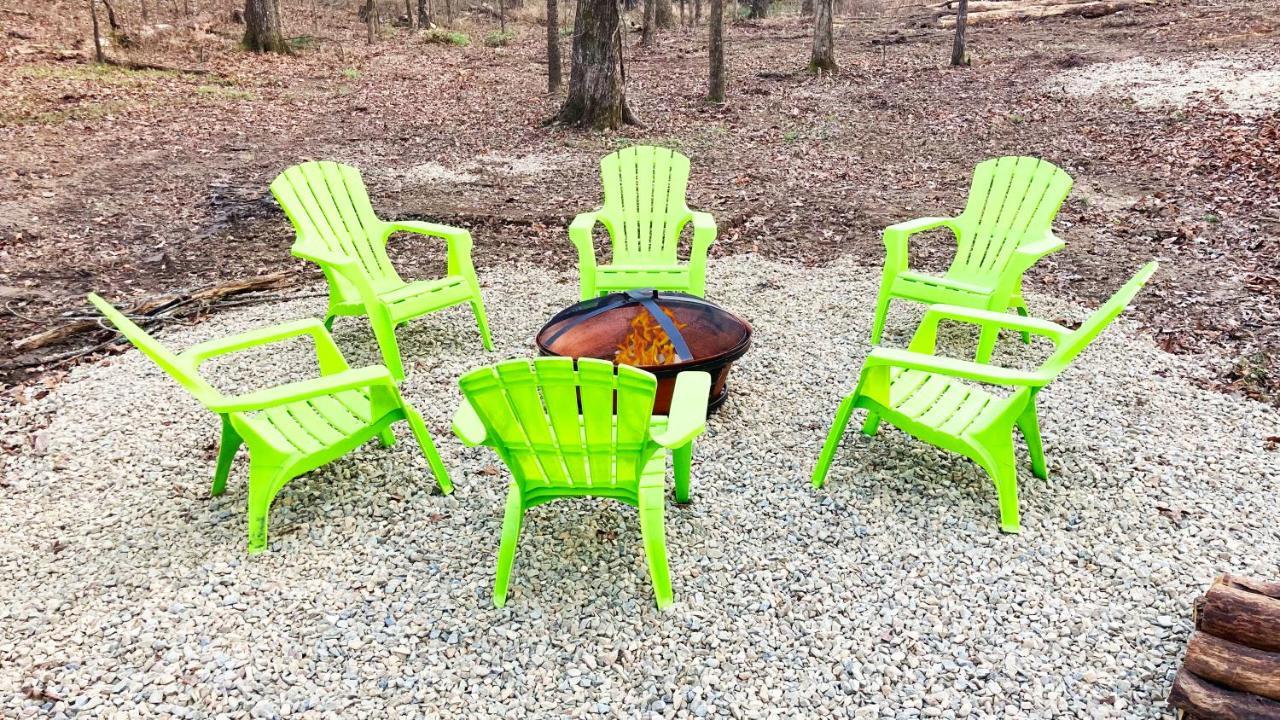 3Bd Cabin Family Fun Arcade Games Fire Pit 5 Min From Lake Fishing Hunting Брокен-Боу Екстер'єр фото